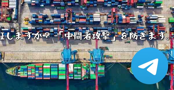 Telegram は秘密のチャット パーティーの暗号化キーをどのように検証しますか？ 「中間者攻撃」を防ぎます。