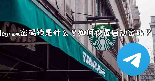 Telegram密码锁是什么？如何设置启动密码？