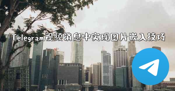 Telegram视频消息中实现图片嵌入技巧