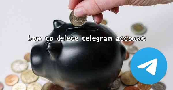 how to delete telegram account