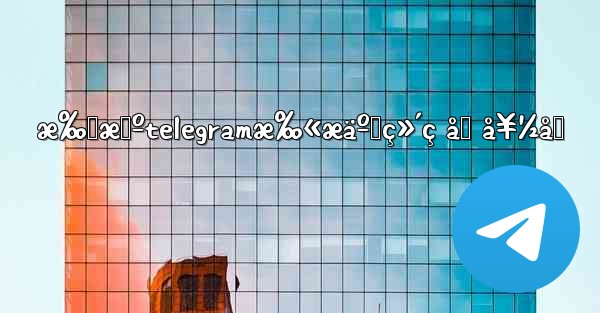 æ‰‹æœºtelegramæ‰«æäºŒç»´ç åŠ å¥½å‹