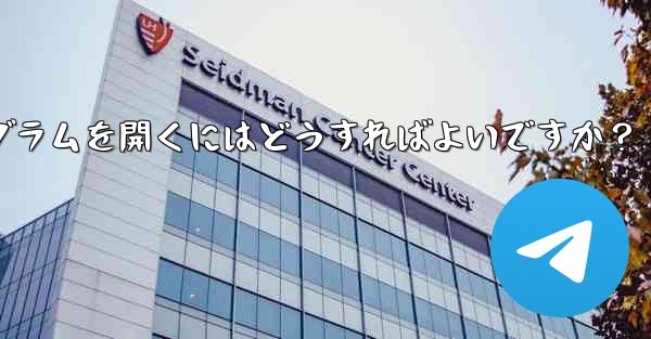 Telegram ボットを通じてミニプログラムを開くにはどうすればよいですか？