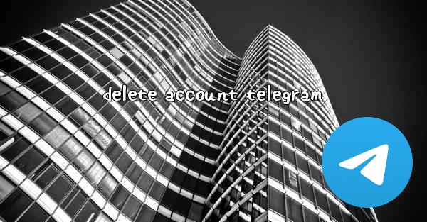 delete account telegram