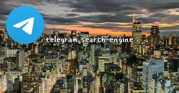 telegram search engine