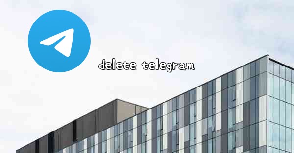 delete telegram
