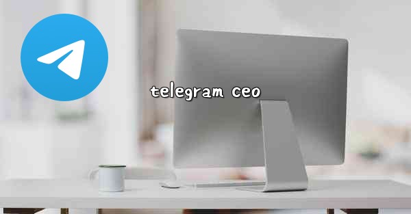 telegram ceo