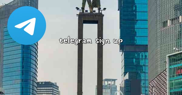 telegram sign up