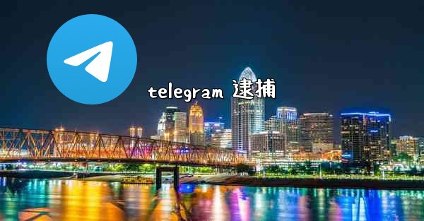 telegram 逮捕