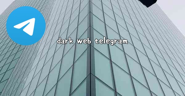 dark web telegram
