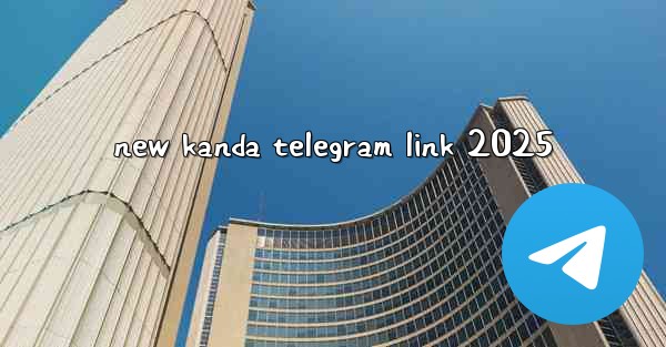 new kanda telegram link 2025