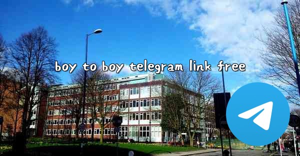 boy to boy telegram link free