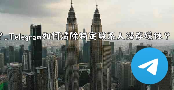 メッセージを削除せずに、Telegram の特定の連絡先を含むすべてのキャッシュされたメディアをクリアするにはどうすればよいですか？_Telegram如何清除特定联系人缓存媒体？