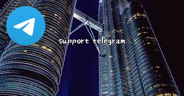 support telegram