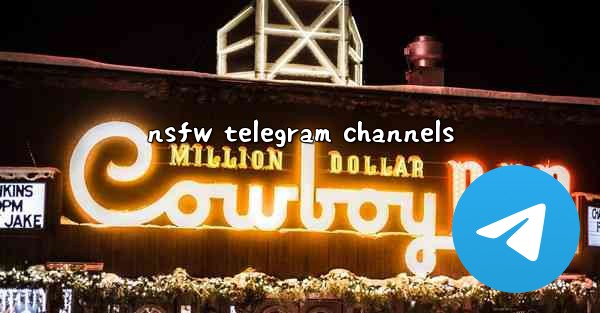 nsfw telegram channels