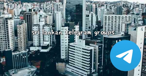 sri lankan telegram groups
