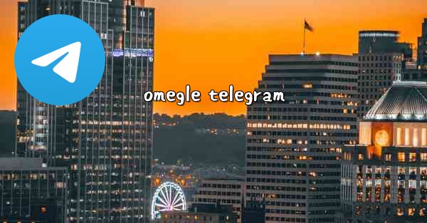 omegle telegram