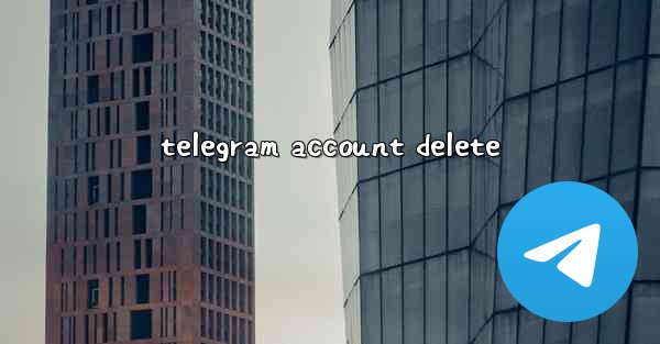 telegram account delete