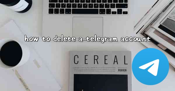 how to delete a telegram account