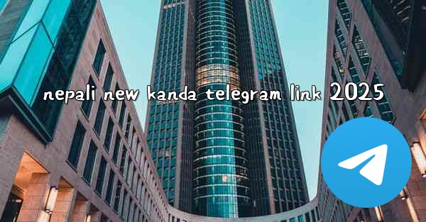 nepali new kanda telegram link 2025
