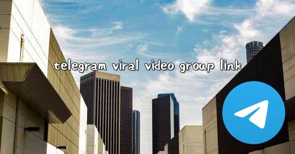 telegram viral video group link