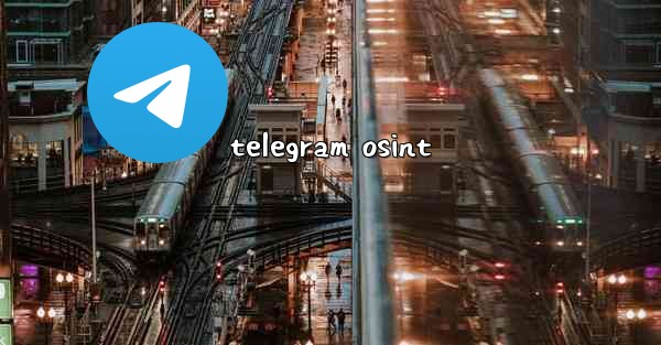 telegram osint