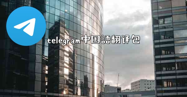 telegram中国語翻译包