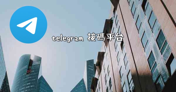 telegram 接碼平台
