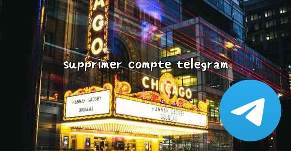 supprimer compte telegram