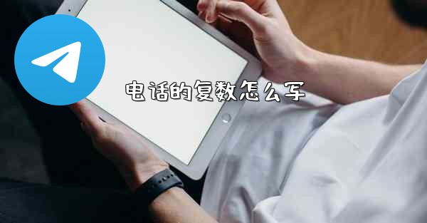 电话的复数怎么写