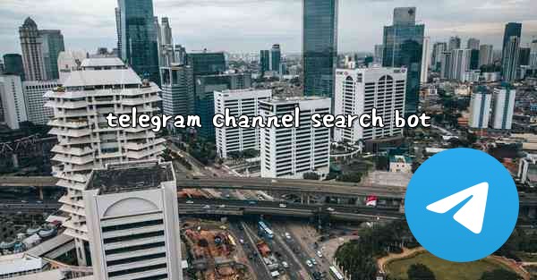 telegram channel search bot