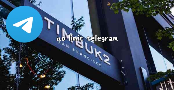 no limit telegram
