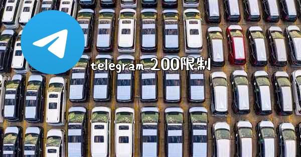 telegram 200限制