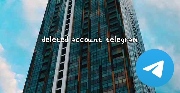 deleted account telegram