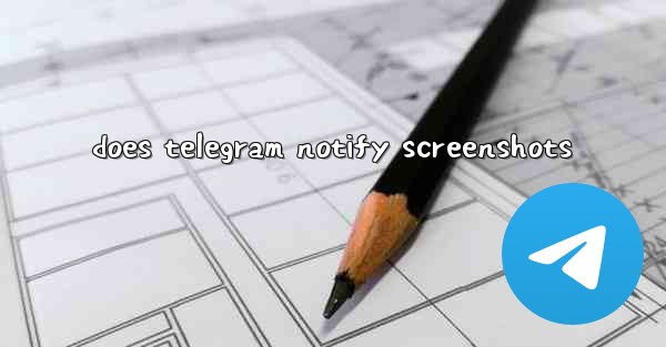 does telegram notify screenshots