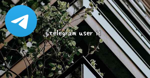 telegram user id