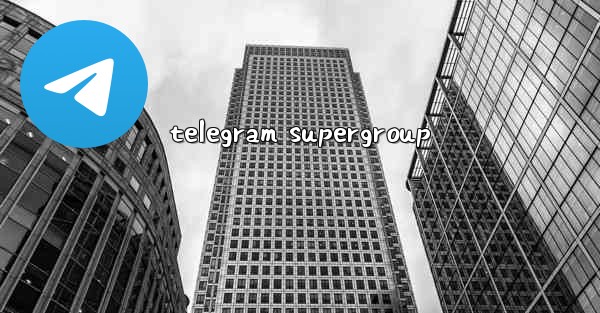 telegram supergroup