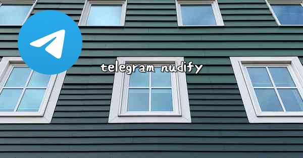 telegram nudify