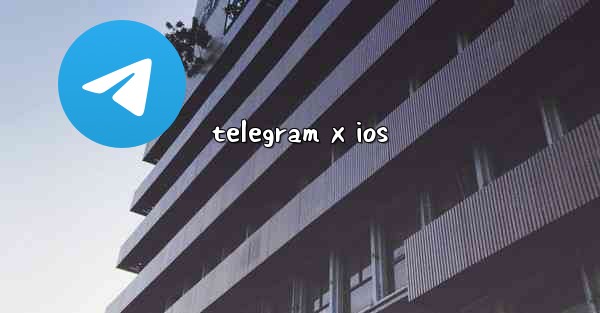 telegram x ios