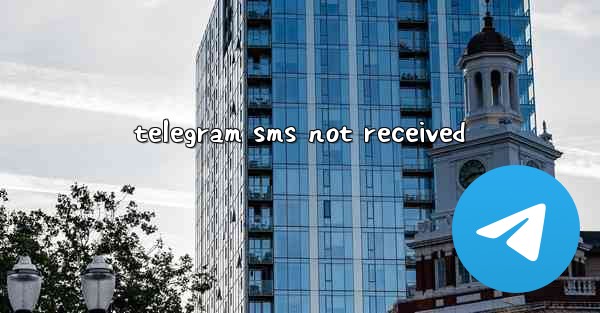 telegram sms not received