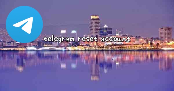 telegram reset account