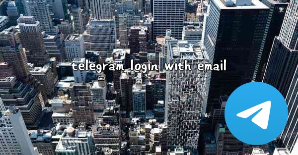 telegram login with email