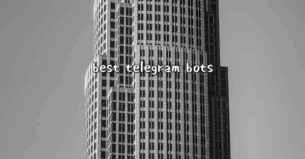best telegram bots