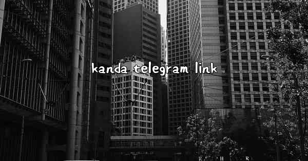 kanda telegram link