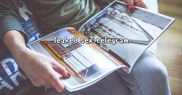 leaked sex telegram