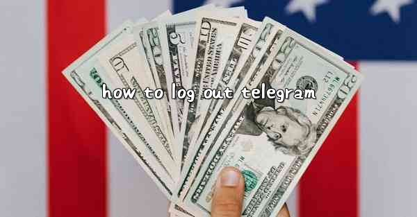 how to log out telegram
