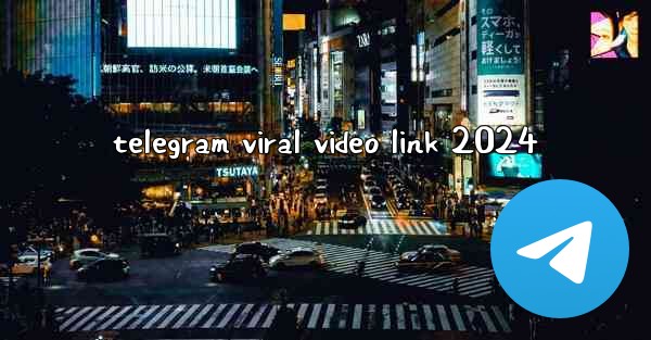 telegram viral video link 2024