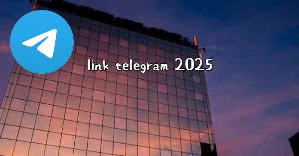 link telegram 2025