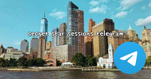 secret star sessions telegram